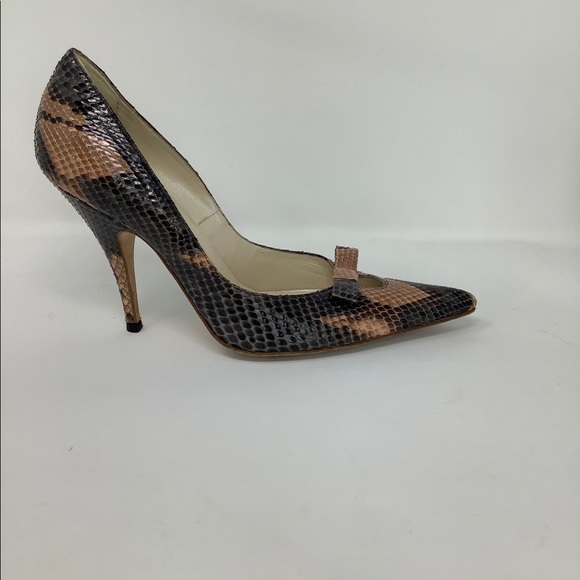 John Galliano snakeskin pumps size 8 - Picture 3 of 6